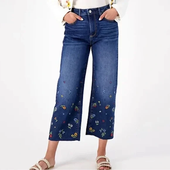 Driftwood Charlee Wide Leg Denim - Picture 1 of 8